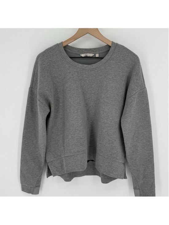 Athleta Tops - Athleta Modern Crew Neck Long Sleeve Sweatshirt Size Large Gray 210034